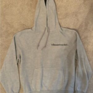 Billionaire Boys Club Calm Embroidered Logo Hoodie.  Light grey.  Size Medium.